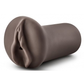 Коричневый мастубратор-вагина Nicole s Kitty - Blush Novelties - в Рязани купить с доставкой