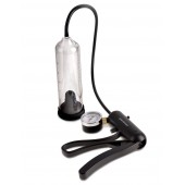 Вакуумная мужская помпа с датчиком давления Pro-Gauge Power Pump - Pipedream - в Рязани купить с доставкой