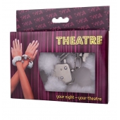 Наручники с белой меховой опушкой - ToyFa - купить с доставкой в Рязани