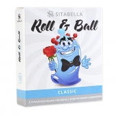 стимулирующий презерватив-насадка Roll   Ball Classic - Sitabella - купить с доставкой в Рязани