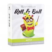 Стимулирующий презерватив-насадка Roll   Ball Apple - Sitabella - купить с доставкой в Рязани