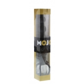 Черная ёлочка-насадка для двойного проникновения Mojo Bumpy - 15 см. - Seven Creations - в Рязани купить с доставкой