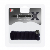 Чёрная веревка для связывания BONDX LOVE ROPE - 5 м. - Dream Toys - купить с доставкой в Рязани