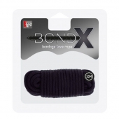 Черная веревка для связывания BONDX LOVE ROPE - 10 м. - Dream Toys - купить с доставкой в Рязани