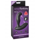 Черный массажер простаты Electro Stim Prostate Vibe с электростимуляцией - 13,3 см. - Pipedream - купить с доставкой в Рязани