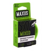 Презервативы в железном кейсе MAXUS Mixed - 3 шт. - Maxus - купить с доставкой в Рязани