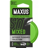 Презервативы в железном кейсе MAXUS Mixed - 3 шт. - Maxus - купить с доставкой в Рязани