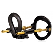 Черный экстендер-растяжитель пениса - Sex Expert - в Рязани купить с доставкой