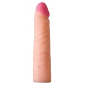 Телесная насадка на Harness с коннектором GREEN LINE - 17,5 см. - LOVETOY (А-Полимер) - купить с доставкой в Рязани