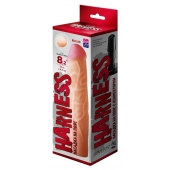 Телесная насадка на Harness с коннектором RED LINE  - 21 см. - LOVETOY (А-Полимер) - купить с доставкой в Рязани