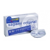 Ультратонкие презервативы Sagami Original QUICK - 6 шт. - Sagami - купить с доставкой в Рязани