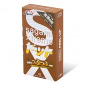 Презервативы Sagami Xtreme FEEL UP с точечной текстурой и линиями прилегания - 10 шт. - Sagami - купить с доставкой в Рязани