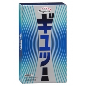 Презервативы Sagami 6 FIT V с волнообразной текстурой - 12 шт. - Sagami - купить с доставкой в Рязани