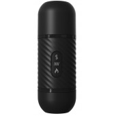 Черный вибромассажер с функцией поступательных движений Ass Thruster - Pipedream - купить с доставкой в Рязани