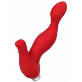 Красный силиконовый вибростимулятор простаты Proman - 12,5 см. - ToyFa - в Рязани купить с доставкой