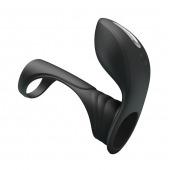 Черная насадка на пенис с вибрацией Vibration Penis Sleeve II - Baile - в Рязани купить с доставкой