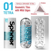 Мастурбатор SPINNER Tetra - Tenga - в Рязани купить с доставкой