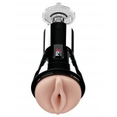 Телесный вибромастурбатор-вагина Cock Compressor Vibrating Stroker - Pipedream - в Рязани купить с доставкой
