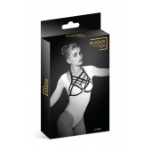 Черная упряжь на грудь Clara - Bijoux Pour Toi - купить с доставкой в Рязани