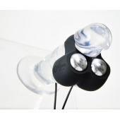 Черный инновационный мужской вибростимулятор JETT - Hot Octopuss - в Рязани купить с доставкой