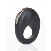 Черное эрекционное виброкольцо ATOM - Hot Octopuss - в Рязани купить с доставкой