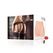 Мастурбатор-полуторс Cherry с вибрацией и двумя любовными тоннелями - KOKOS - в Рязани купить с доставкой