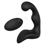 Черный вибромассажер простаты REMOTE BOOTY PLEASER - Dream Toys - в Рязани купить с доставкой