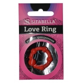 Эрекционное кольцо из киберкожи со стимулирующими бусинами - Sitabella - в Рязани купить с доставкой