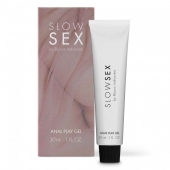Лубрикант на водной основе Slow Sex Anal Play Gel - 30 мл. - Bijoux Indiscrets - купить с доставкой в Рязани
