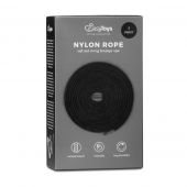 Черная веревка для бондажа Easytoys Bondage Rope - 5 м. - Easy toys - купить с доставкой в Рязани