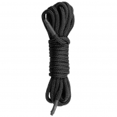 Черная веревка для бондажа Easytoys Bondage Rope - 5 м. - Easy toys - купить с доставкой в Рязани