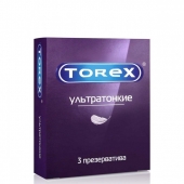 Презервативы Torex  Ультратонкие  - 3 шт. - Torex - купить с доставкой в Рязани