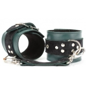 Изумрудные оковы на ноги Ladys Arsenal на карабинах - БДСМ Арсенал - купить с доставкой в Рязани