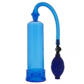 Синяя вакуумная помпа MENZSTUFF PENIS ENLARGER - Dream Toys - в Рязани купить с доставкой