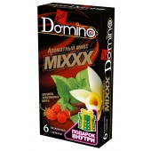 Ароматизированные презервативы DOMINO  Ароматный микс  - 6 шт. - Domino - купить с доставкой в Рязани