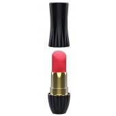 Клиторальный стимулятор-помада LIPSTICK - 9,3 см. - Dream Toys - купить с доставкой в Рязани