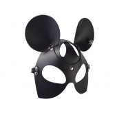 Черная кожаная маска  Мышка - Sitabella - купить с доставкой в Рязани