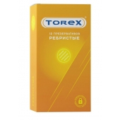 Текстурированные презервативы Torex  Ребристые  - 12 шт. - Torex - купить с доставкой в Рязани