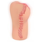 Телесный мастурбатор-вагина с рельефом BELLANA - KOKOS - в Рязани купить с доставкой