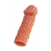 Реалистичная насадка на пенис с бугорками - 16,5 см. - KOKOS - в Рязани купить с доставкой