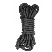 Черная веревка Do Not Disturb - 5 м. - Lola Games - купить с доставкой в Рязани