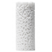 Белый 3D мастурбатор PILE - Tenga - в Рязани купить с доставкой