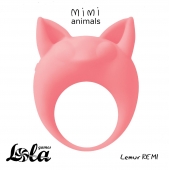 Оранжевое эрекционное кольцо Lemur Remi - Lola Games - в Рязани купить с доставкой