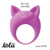 Фиолетовое эрекционное кольцо Lemur Remi - Lola Games - в Рязани купить с доставкой