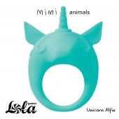 Зеленое эрекционное кольцо Unicorn Alfie - Lola Games - в Рязани купить с доставкой