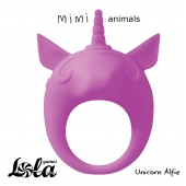 Фиолетовое эрекционное кольцо Unicorn Alfie - Lola Games - в Рязани купить с доставкой