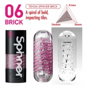 Мастурбатор SPINNER Brick - Tenga - в Рязани купить с доставкой