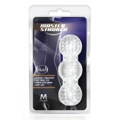 Прозрачный фигурный мастурбатор Master Stroker - Blush Novelties - в Рязани купить с доставкой