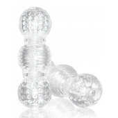 Прозрачный фигурный мастурбатор Master Stroker - Blush Novelties - в Рязани купить с доставкой