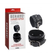 Черные наручники Surrender Wrist Restraints - Chisa - купить с доставкой в Рязани